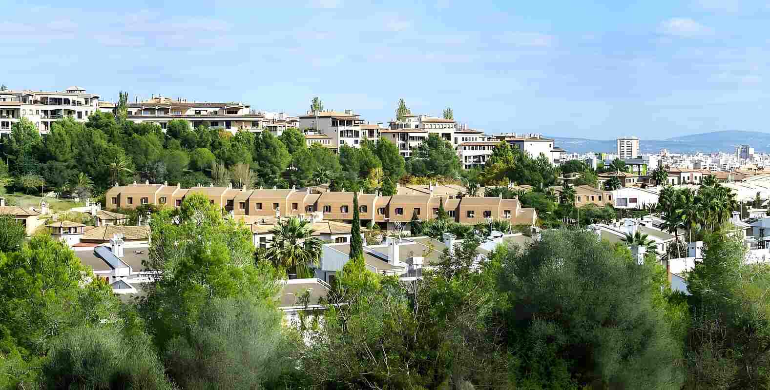 El barrio de La Teulera en Palma