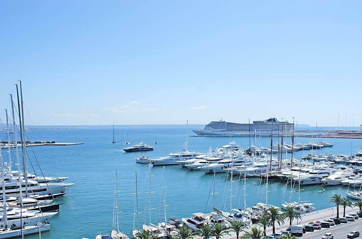 El barrio de El Terreno en Palma